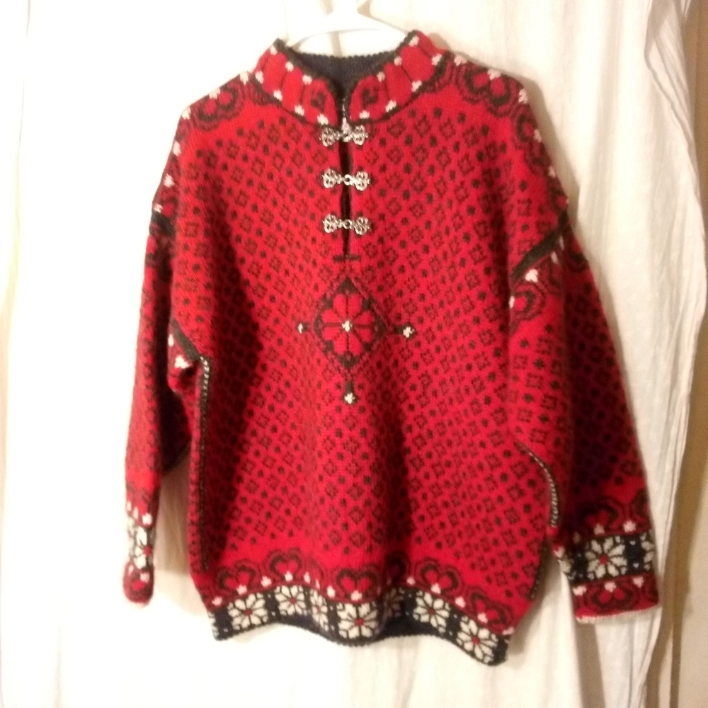 Dale Of Norway Made Exclusively For Skandia Of Vail Scandinavian Design Sweater